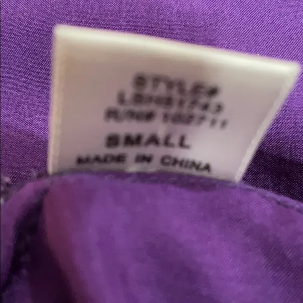 Gibson Purple silky top - Image 5