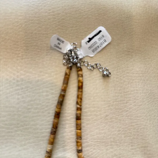 NWT Free People The Florist Choker Tan Caramel Brown - Image 7