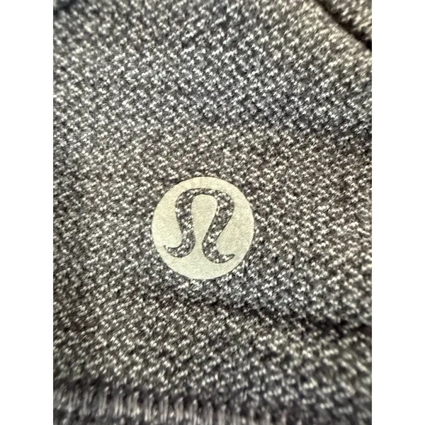Lululemon Flow Y Bra‎ Heathered Charcoal Gray Strappy Sports Bra Size 8 - Image 4