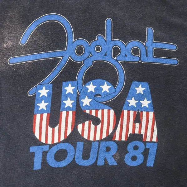 Hanes Vintage Foghat Touring America 81 Shirt - Image 5
