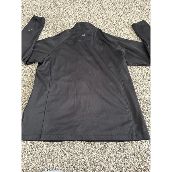 WonderWink Women's Black Athletic Full‎ Zip Jacket Size Medium - Image 7