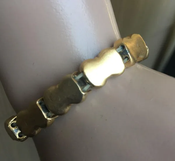 Vintage multi stone stretch bracelet - Image 3