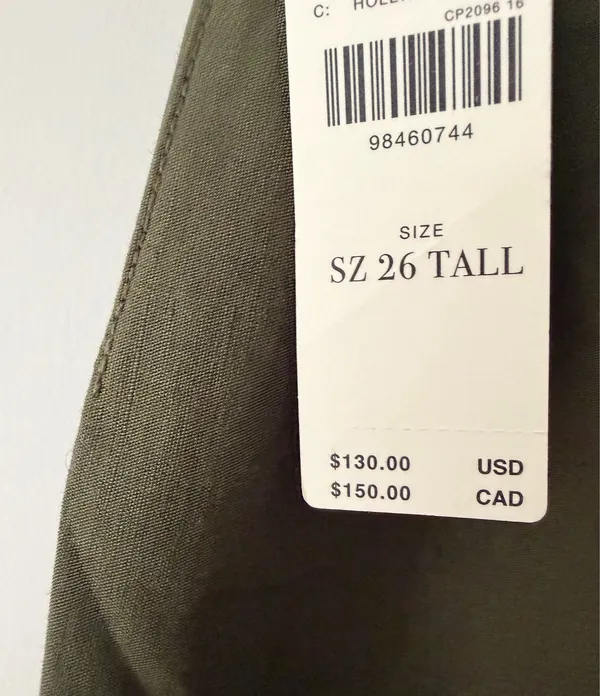 Anthropologie Maeve The Colette Ruffle-Hem Crop Wide-Leg Pants, Size 26 Tall - Image 12