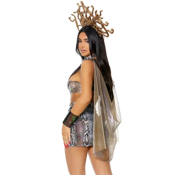 NEW Forplay A Head In The Game Medusa Costume Set Size Small Medium - Image 2
