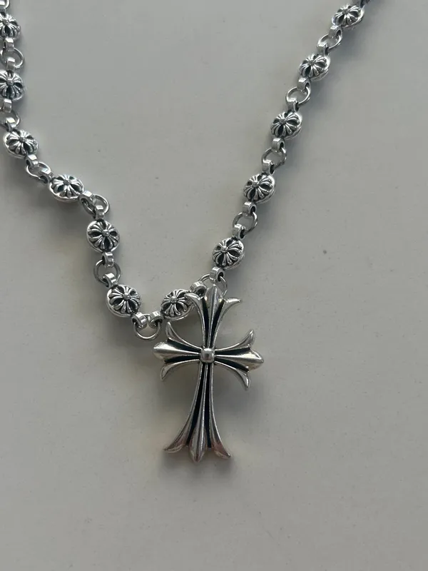Cross Vintage Style look Silver tone New - Image 3