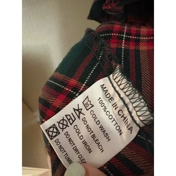 IVY CITY‎ CO Hattie Dress Evergreen Plaid Size 2X - Image 7