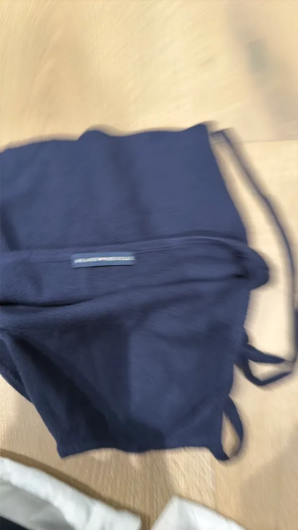 Brandy Melville Halter Top Navy Blue - Image 2