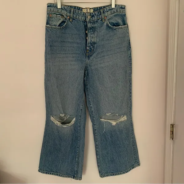 Free People Ranger Wide Leg Jean - Image 2