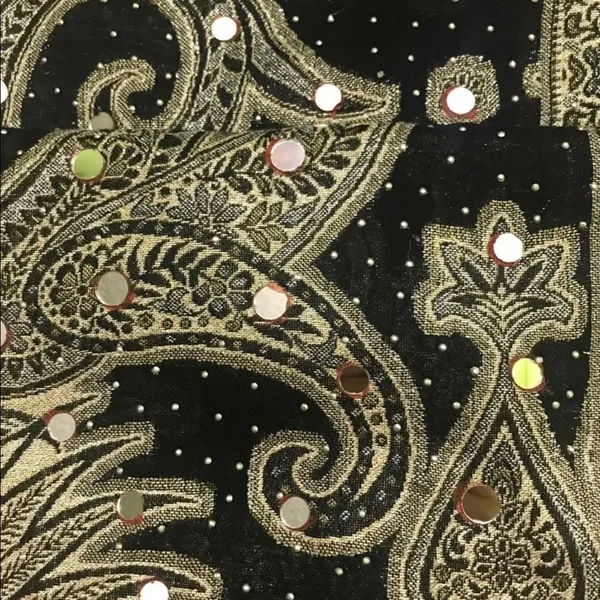 Scarf w/mirror Gold - Image 3