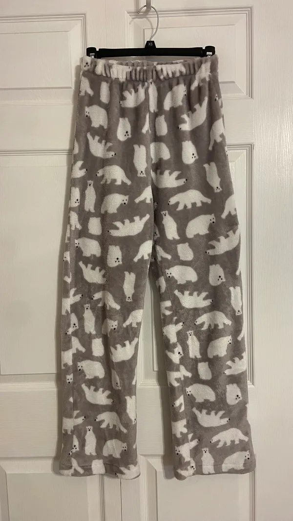 polar bear pajama pants Gray - Image 2
