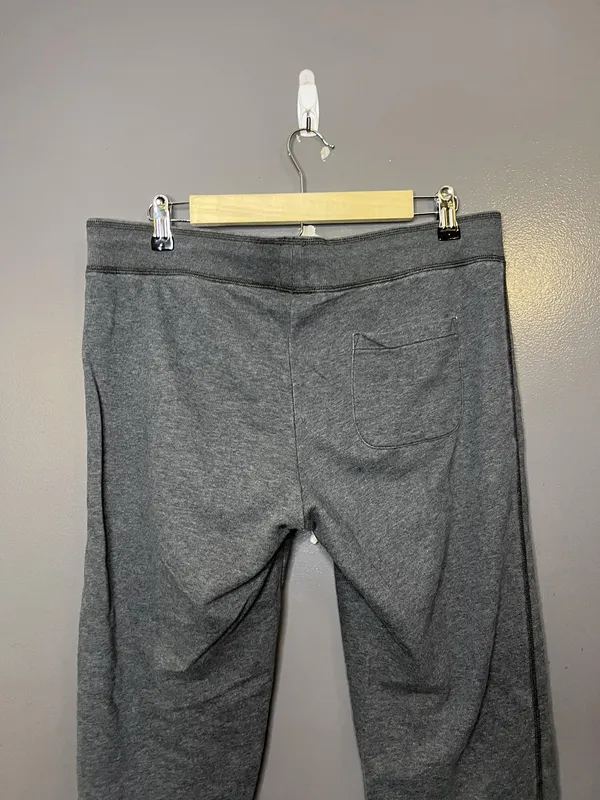 Aerie Sweatpants Womens Large Gray French Terry Jogger Lounge Cuffed Drawstring - Image 6
