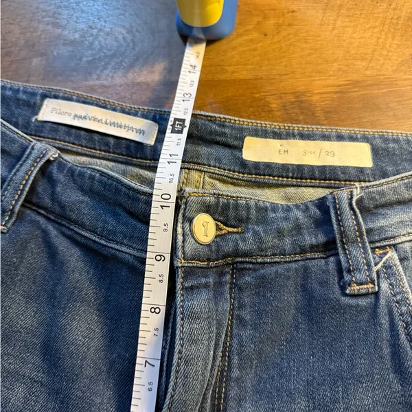 Anthropologie Pilcro and the Letterpress Size 29 EM Straight leg Jeans Pants - Image 7