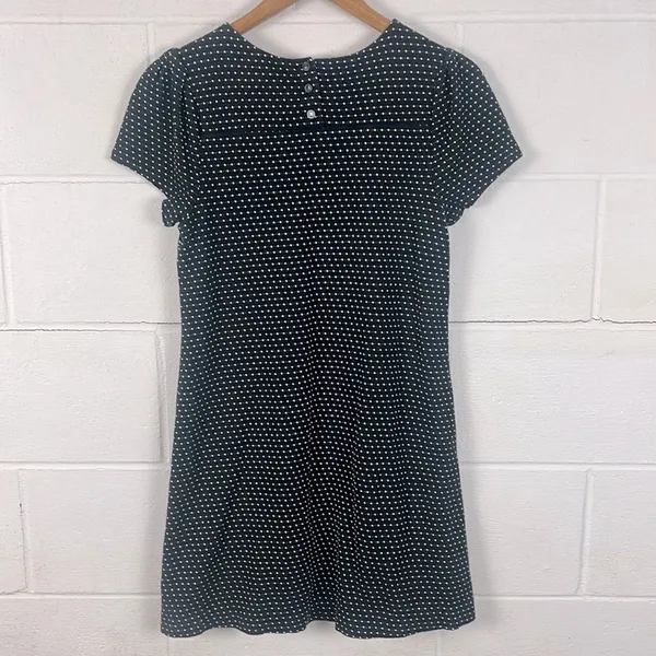 Anthropologie Maeve polka dot short sleeve mini dress - Image 5