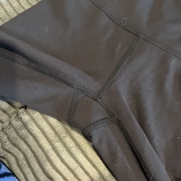 Lululemon Women's Black Solid Ankle Leggings Size 0 Spandex Align Logo - Image 6