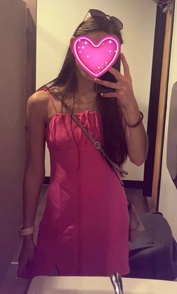 Garage Hot Pink Skip Dress - Image 2