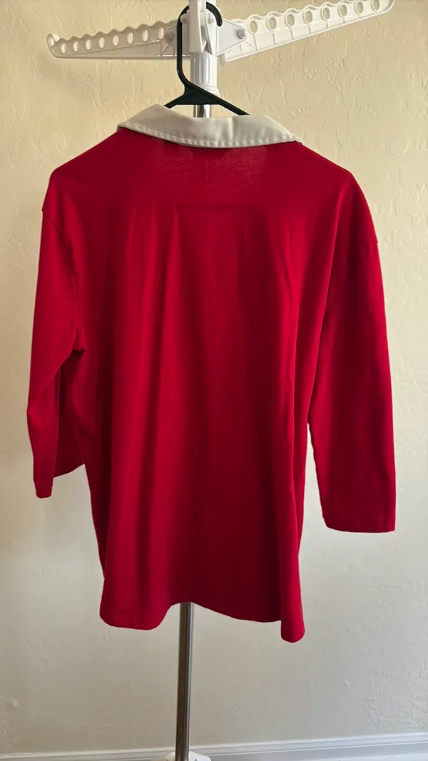Lands' End Red Shirt - Image 3