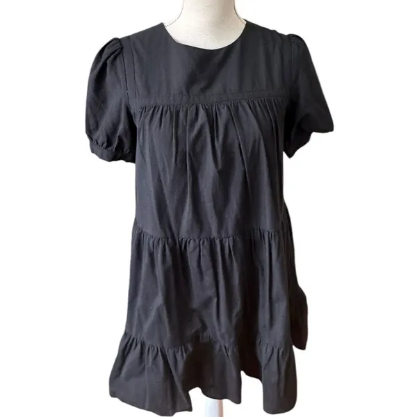 Tuckernuck Pomander Place Black Quinn Dress XS - Image 2