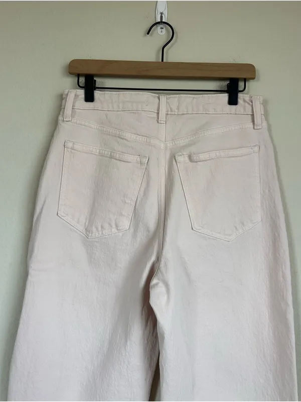 Abercrombie & Fitch The 90s Relaxed Jean High Rise in light pink - Image 7