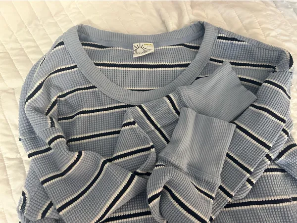 Aerie OFFLINE by Waffle Sweater - Image 2