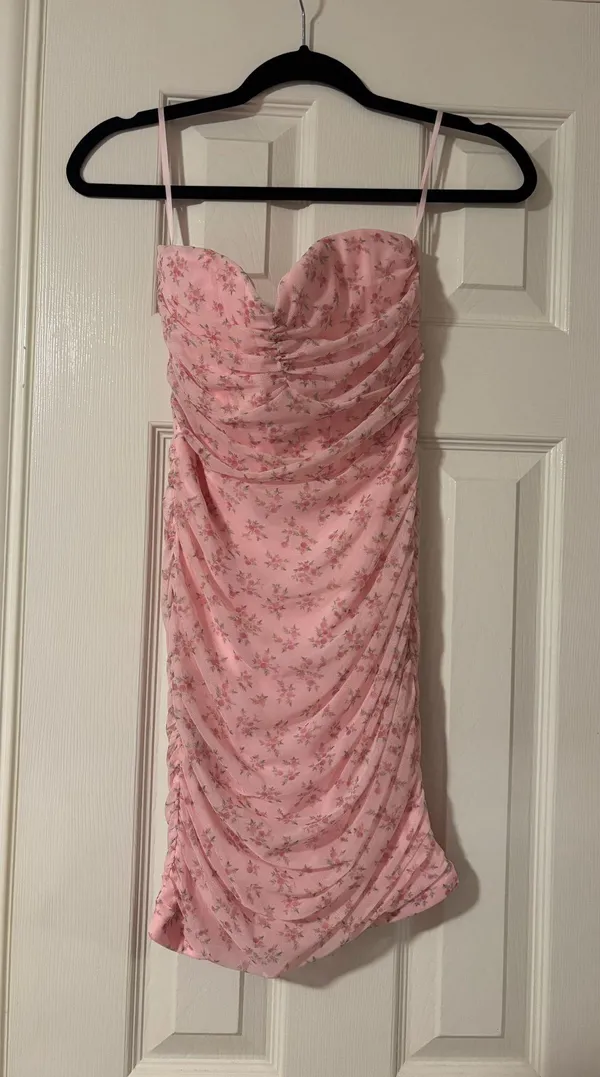Floral Dress Pink - Image 2