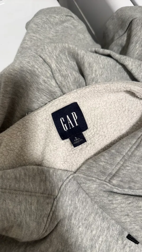 Gap Grey Sweatshirt Hooded - Image 5