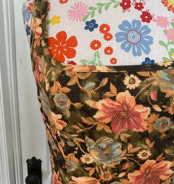 Cider Floral Forever Corduroy Slit Dress - Image 2