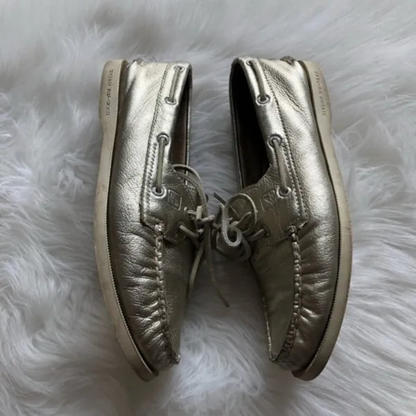 Sperry Top-Sider Gold Boat Shoes - Image 4