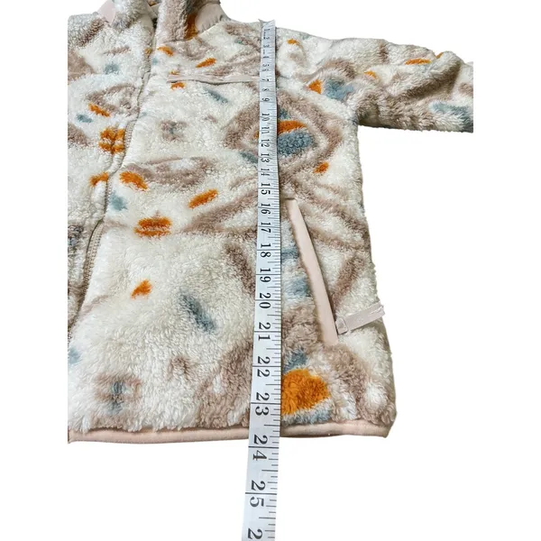 Gerry Womens Sherpa‎ Fleece Jacket Geometric Southwestern Full Zip DG9660 Small - Image 9
