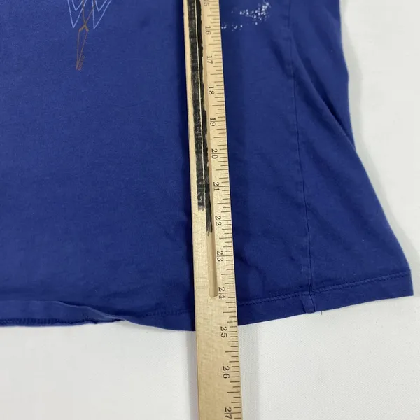 Harley-Davidson Shirt‎ Womens Medium Blue Daytona Beach V Neck Graphic Tee - Image 11