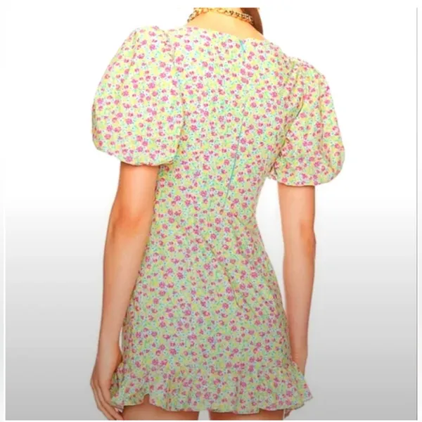 Lovers and Friends Luella Mini Dress in Millie Floral Multi XXS Revolve $198 - Image 3