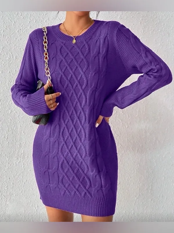 Purple sweater dress, Idea for Daphne Blake Scooby doo costume! - Image 2