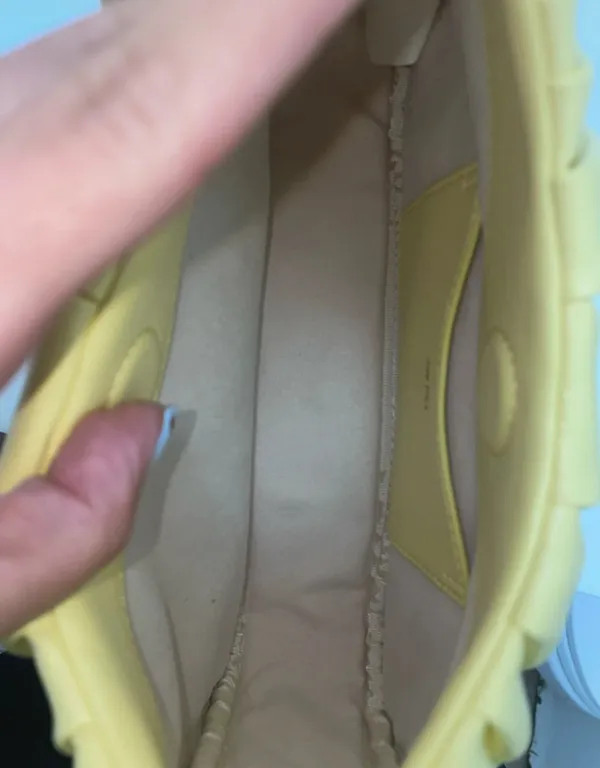 JW PEI Gabbi Ruched Hobo Handbag - Light Yellow - Image 4