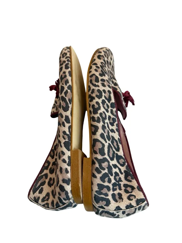 Menina Step Animal Print Loafers Shoes Slip-On Comfort Flats Size 41 EU 10 Women - Image 8