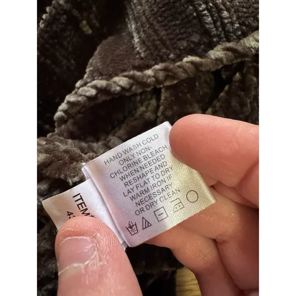 Orvis Women Green Sweater Size Small Soft Knit Pullover Casual Classic Polyester - Image 10
