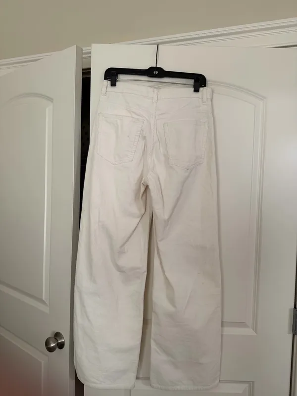 Off-White Corduroy H&M Jeans - Image 3