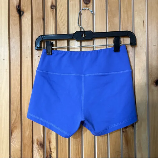 FLEO OG Bounce Fabric Purple Gym Biker Shorts Size XS 3" - Image 5
