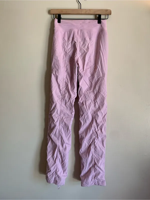 lululemon athletica Pink Women Size 0 Pants Cargo Bottoms Athletic Wear Clothing - Image 3