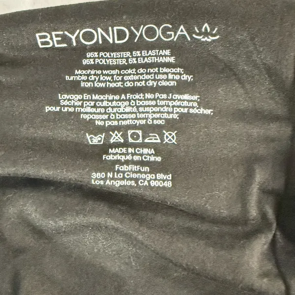 Beyond Yoga Black Infinity Scarf - Image 4