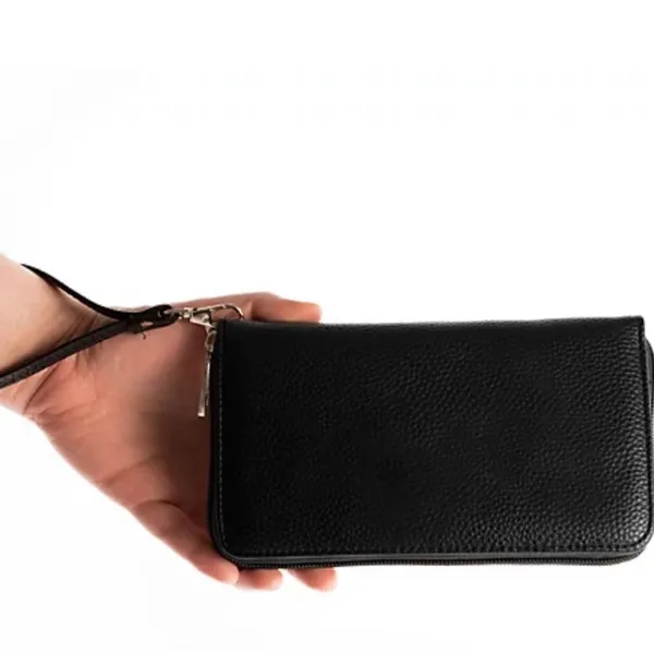 NFL Officially Licensed Zip Organizer Blue Wallet New York Giants Wristlet - Image 2