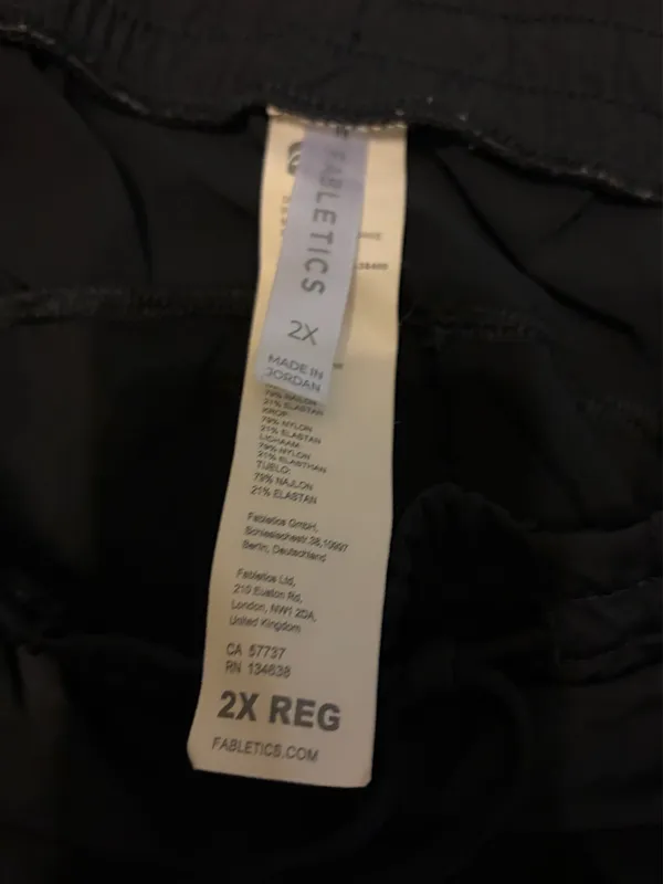 Fabletics Black Joggers - Image 2