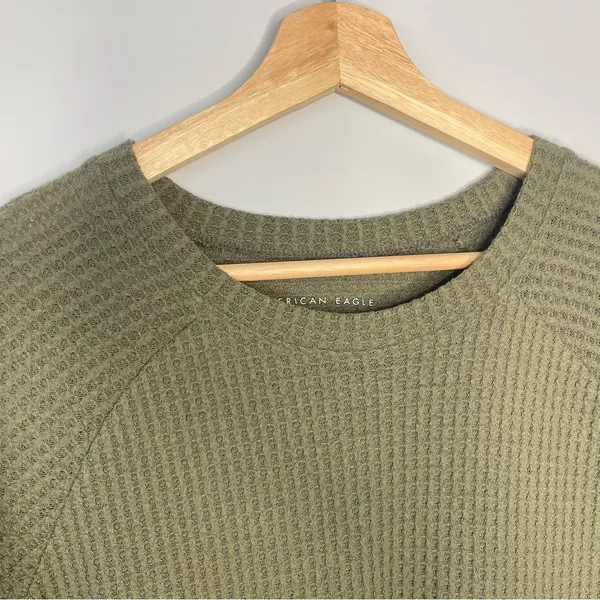 American Eagle Soft‎ & Plush Waffle Sweater (X-Small) - Image 3