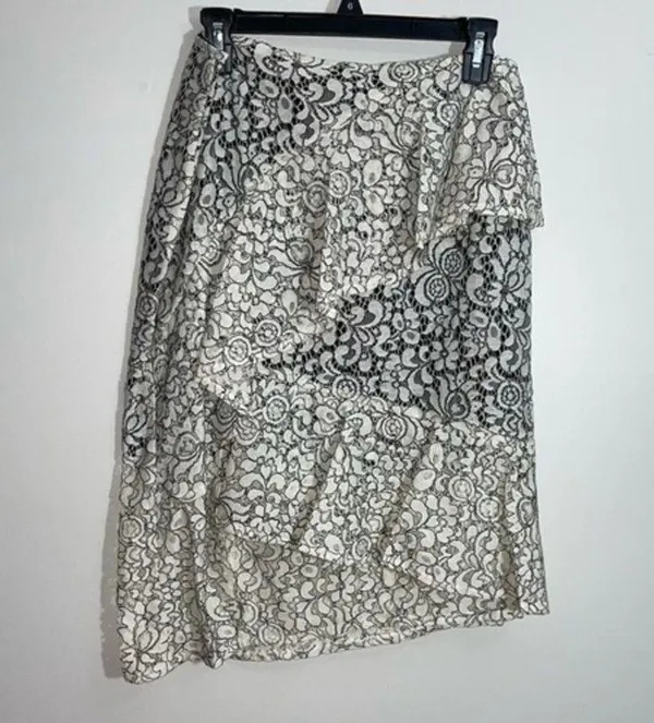 ruffle Midi Skirt Size 6 - Image 3