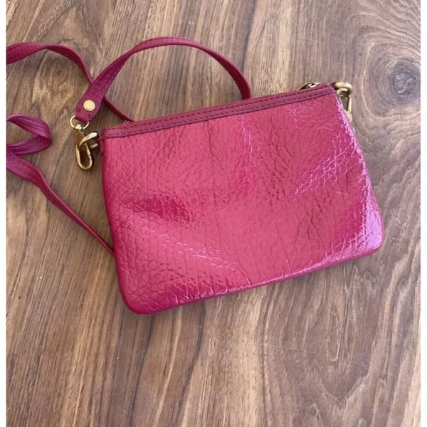 Vintage MARC JACOBS Small Pink Gold Crossbody small shoulder Bag Rare - Image 10
