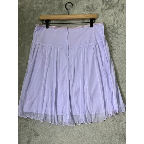 Vintage Floral Sheer Vest & Tulle Midi Skirt Set Fairycore Romantic Coquette Md - Image 13