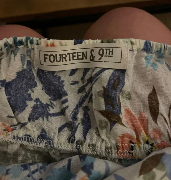 Fourteen & 9th Cute Floral Tank Top - Image 3