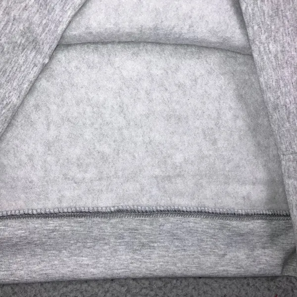 Rugby Polo Sweatshirt Women 1X Gray Blue Red Stripe Cropped L/S Soft‎ Sporty - Image 9
