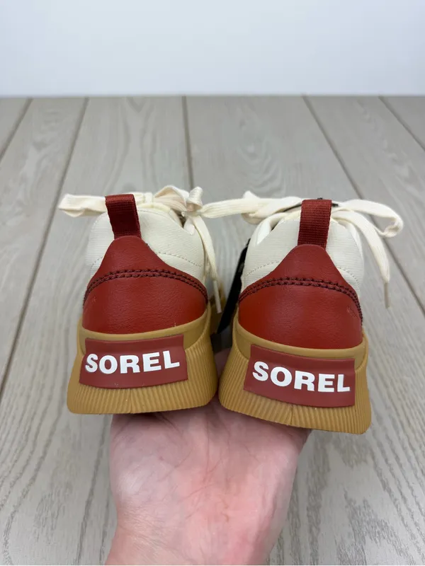 Sorel Women's Out N About IV Low Women's Waterproof Sneaker US7 Honey White $100 - Image 6