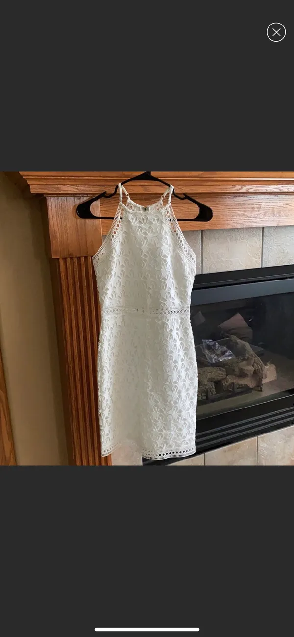 Lulus White  Lace Dress - Image 6
