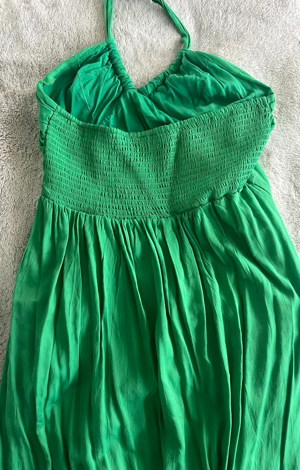 bobbles and lace Boutique Green Dress - Image 4