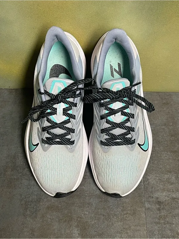 Nike Zoom Winflo 7 Women's Running Shoes Sky Grey/Teal/White Size 7.5 - Image 8